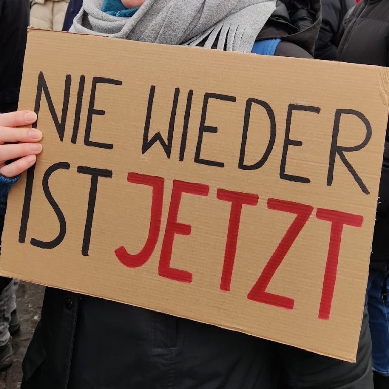 Nie wieder ist jetzt