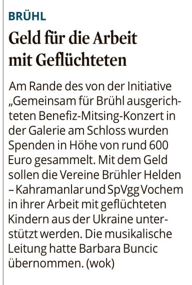 Mitsing Konzert